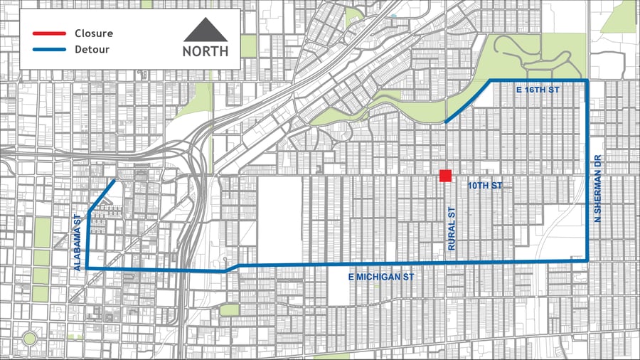 10th and Rural -  Social Media_Map Only