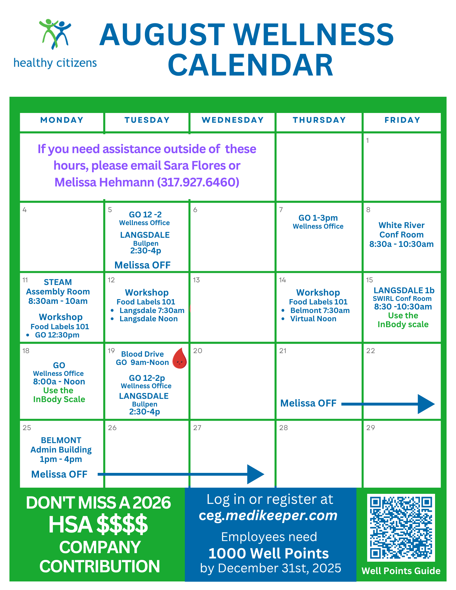 August 25 OFFICE HOURS