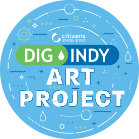 DigIndy Art Project Logo
