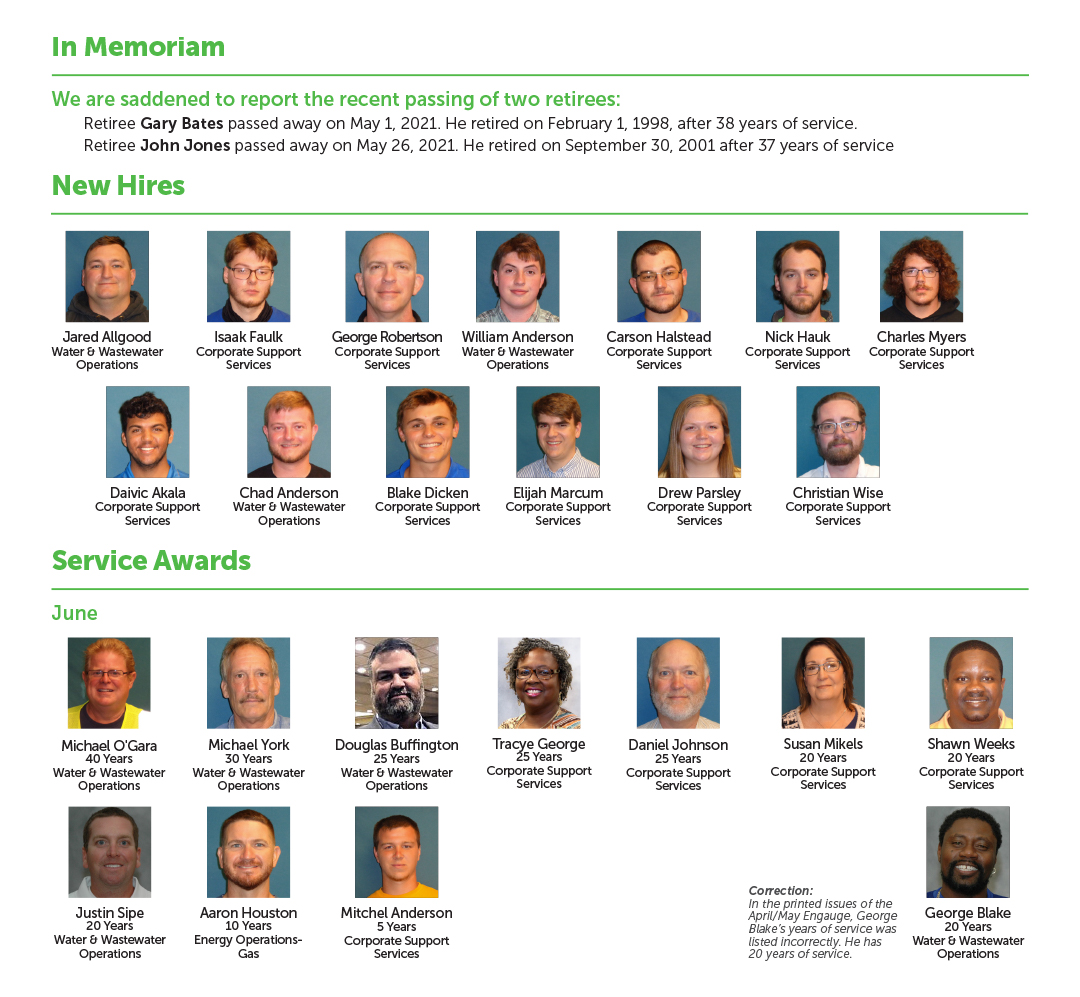 In Memoriam - New Hire - Service Awards-June2021