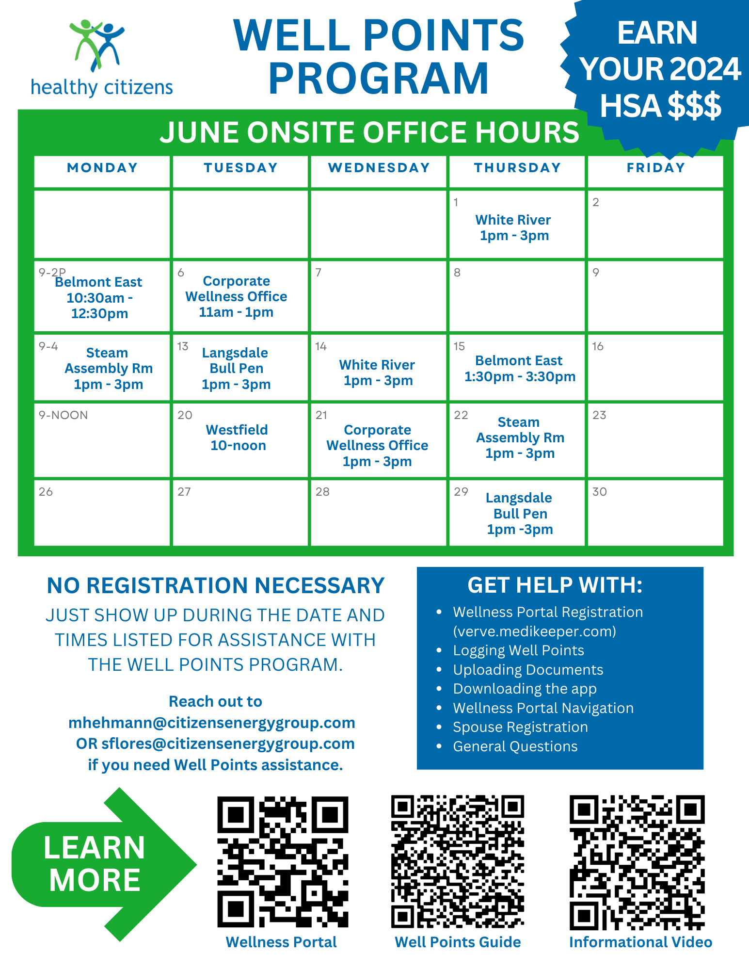 June ONSITE OFFICE HOURS