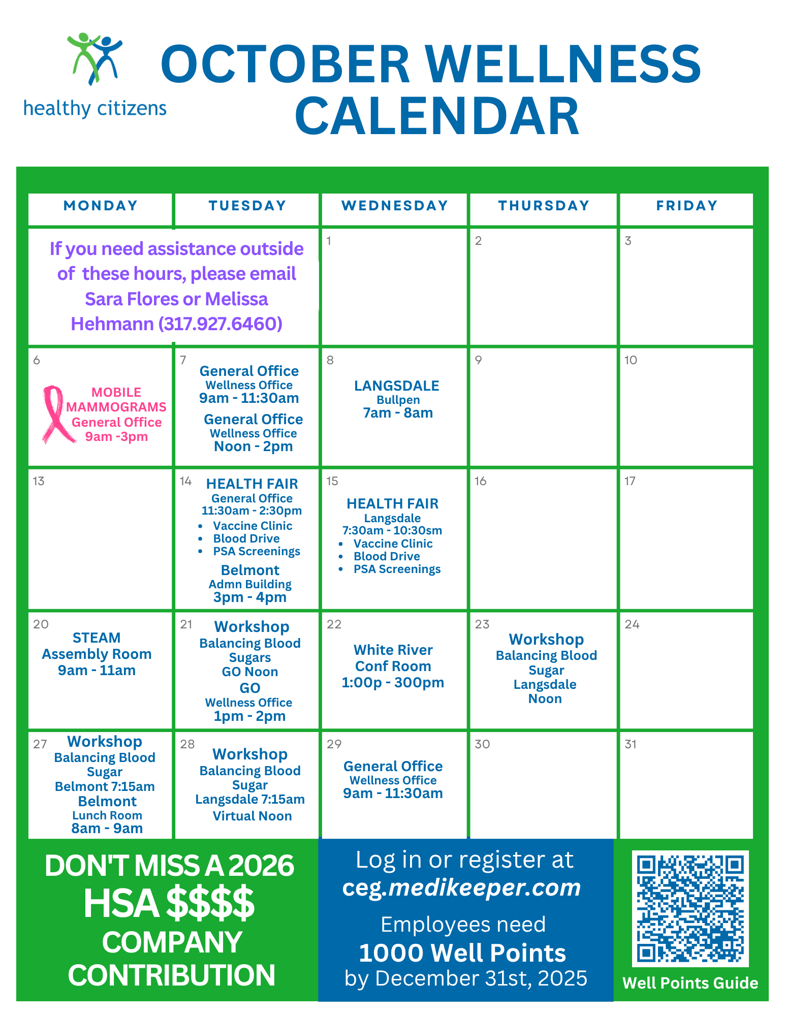 October 25 ONSITE OFFICE HOURS