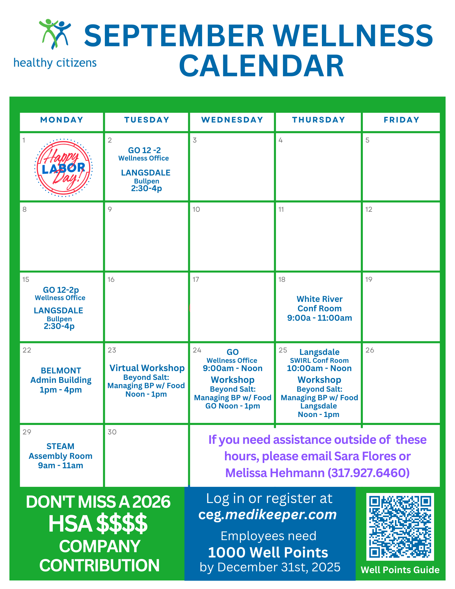 Sept ONSITE OFFICE HOURS