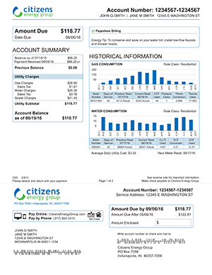 Citizens Rolls Out New and Improved Bill Format